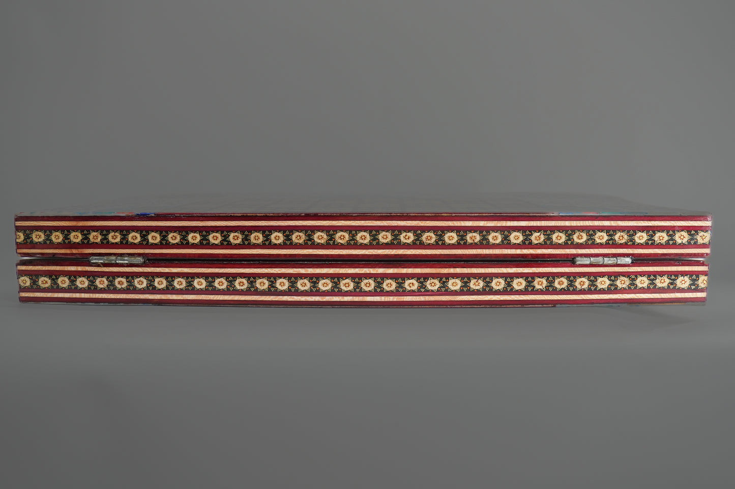 Persian marquetry backgammon and chess board - Unique piece