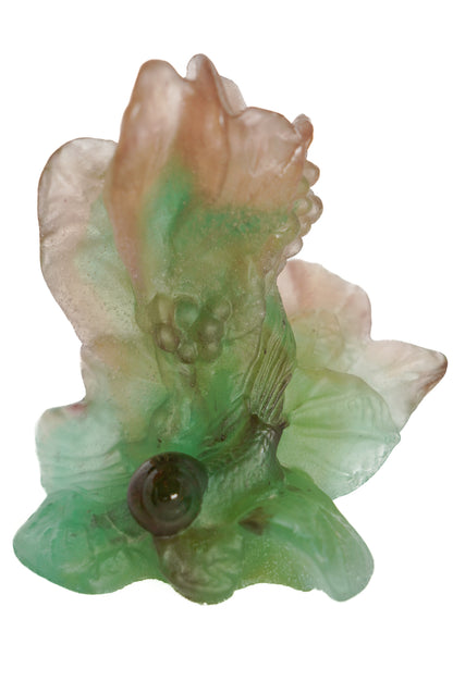 Bougeoir Daum en pâte de cristal