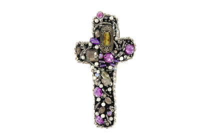 Proud Cross Brooch - Unique Piece