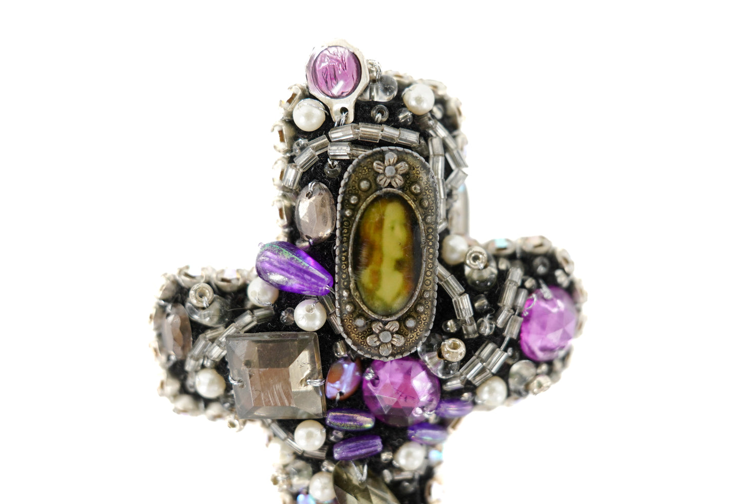 Proud Cross Brooch - Unique Piece