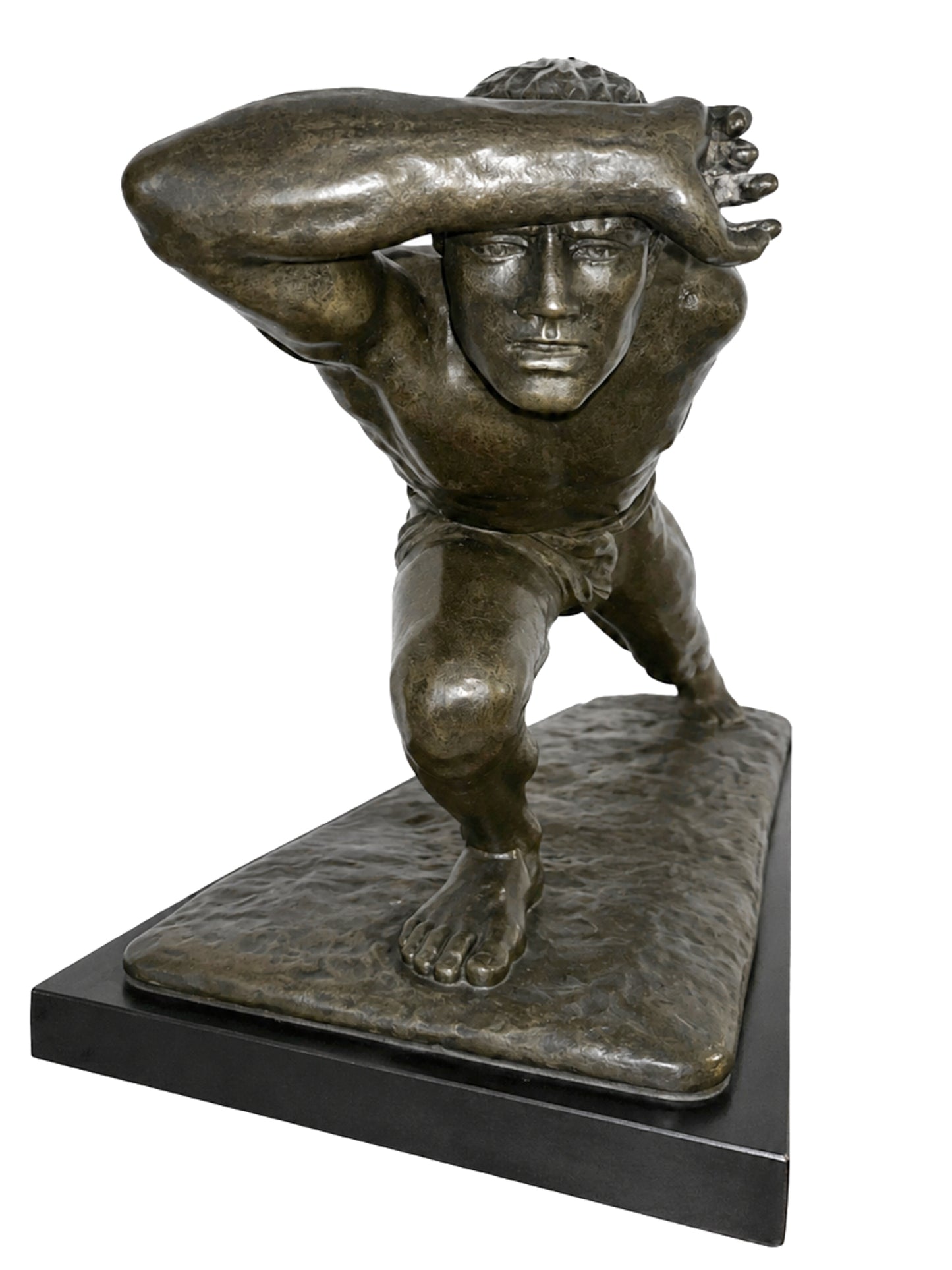 Sculpture Art Déco en bronze signée DALSON