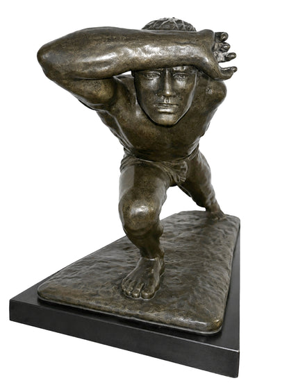 Sculpture Art Déco en bronze signée DALSON