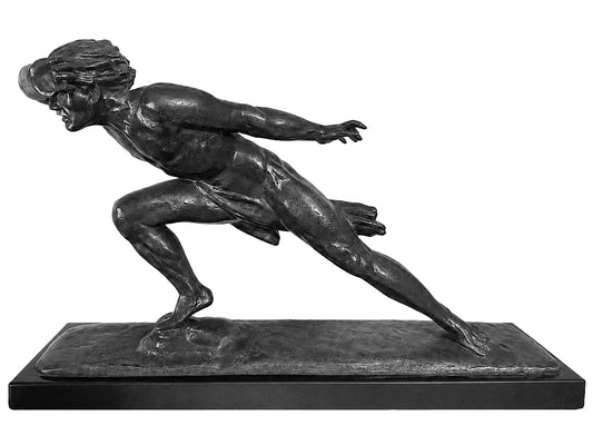 Sculpture Art Déco en bronze signée DALSON