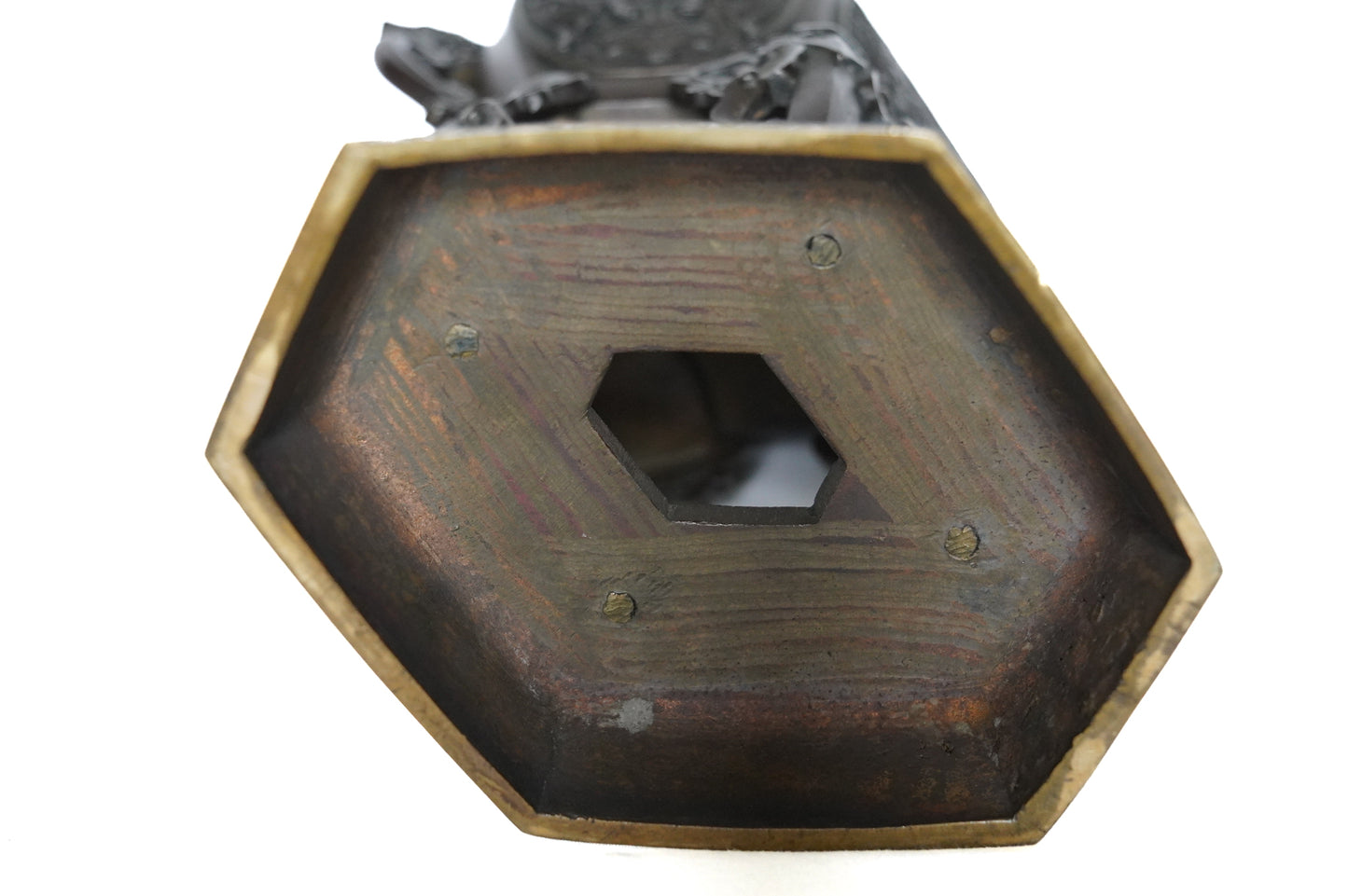 Brule-encens chinois ancien en bronze- Xianglu