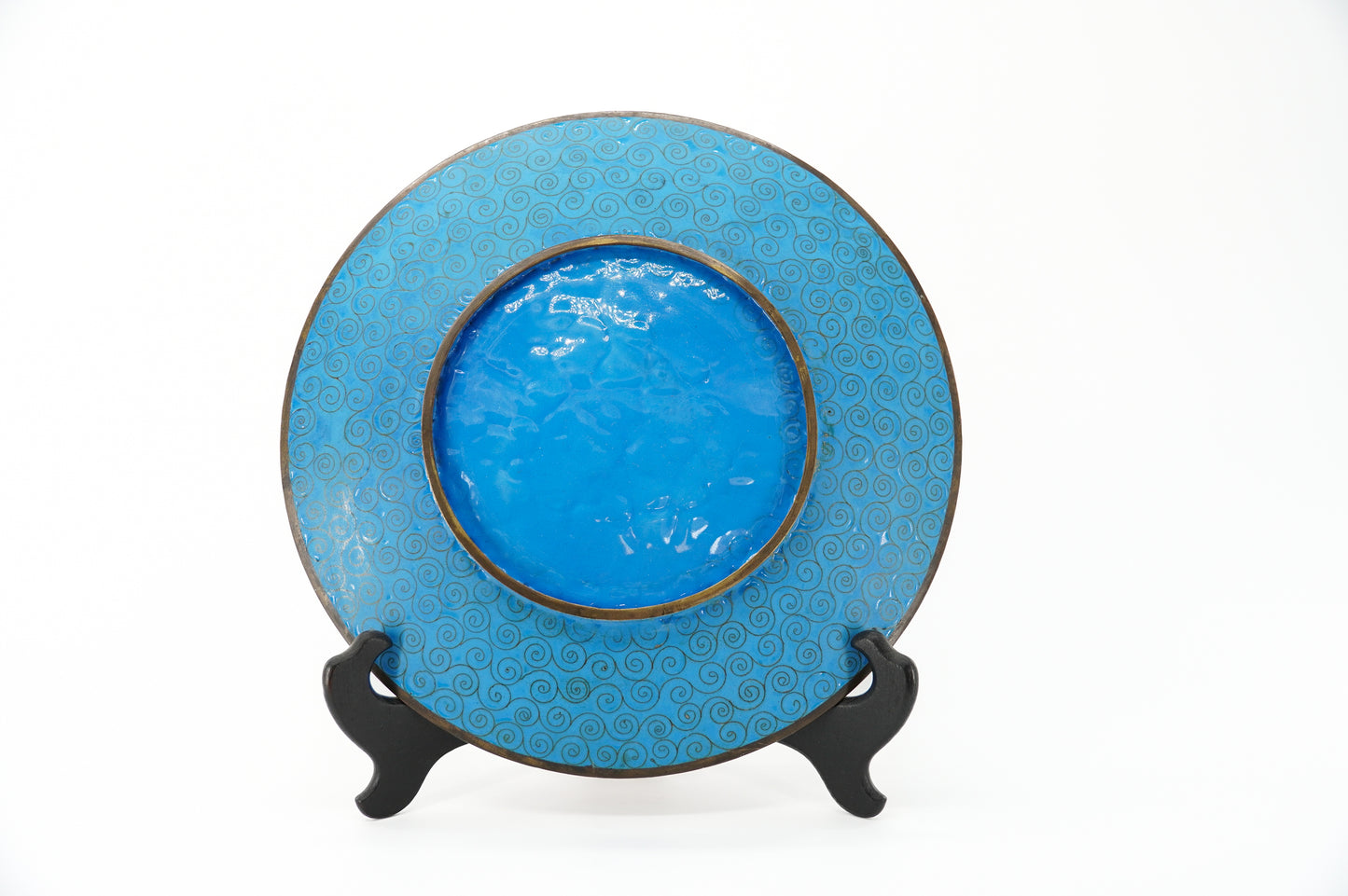 Japanese Cloisonné Platter - Unique Piece