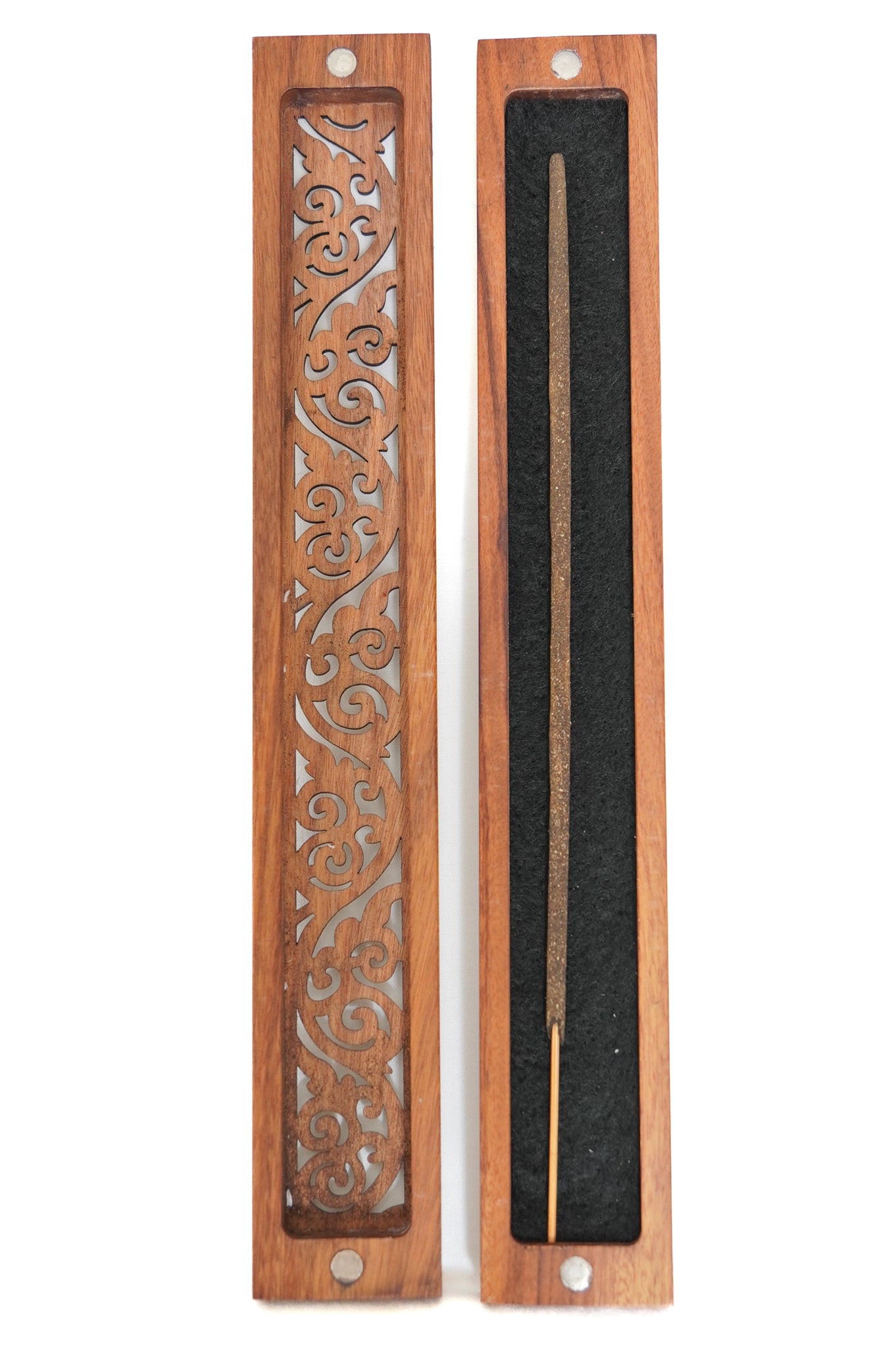Coffret à encens Bois de rose "Acanthes" - Série limitée