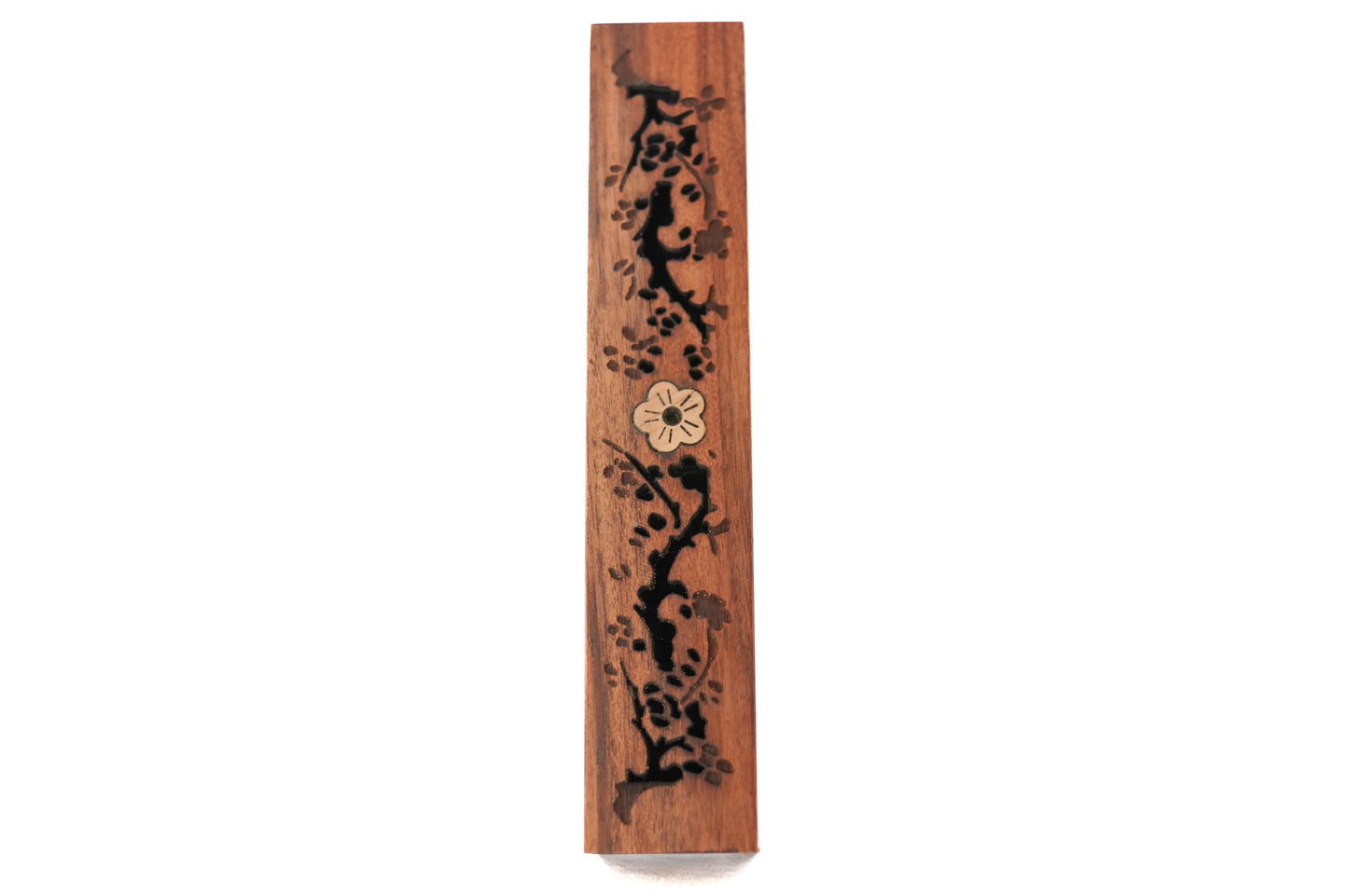 Coffret à encens Bois de rose "Cerisiers" - Petit modèle