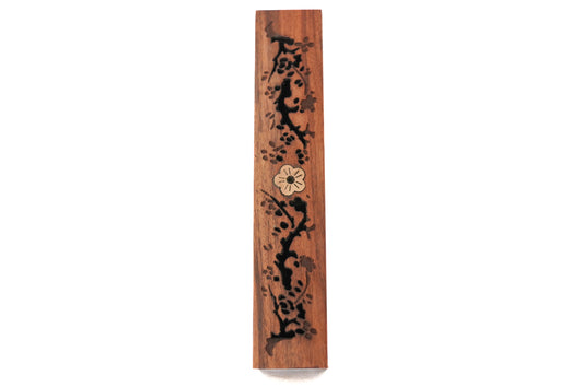 Coffret à encens Bois de rose "Cerisiers" - Petit modèle
