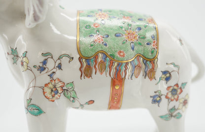 Porcelain elephant - Chantilly factory