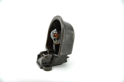 Cast iron drinking lamp - Unique piece