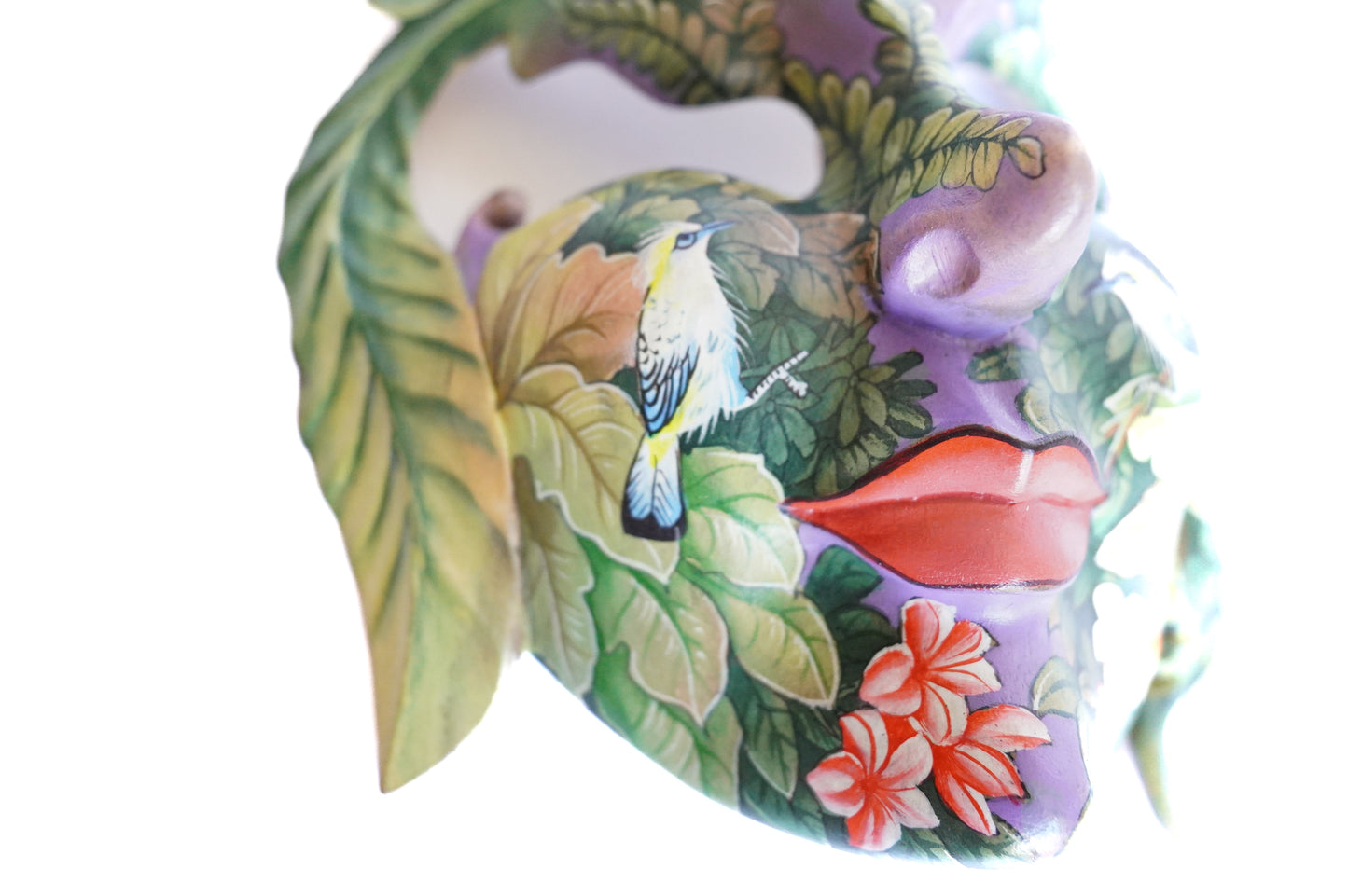Balinese Mask Rainforest Goddess