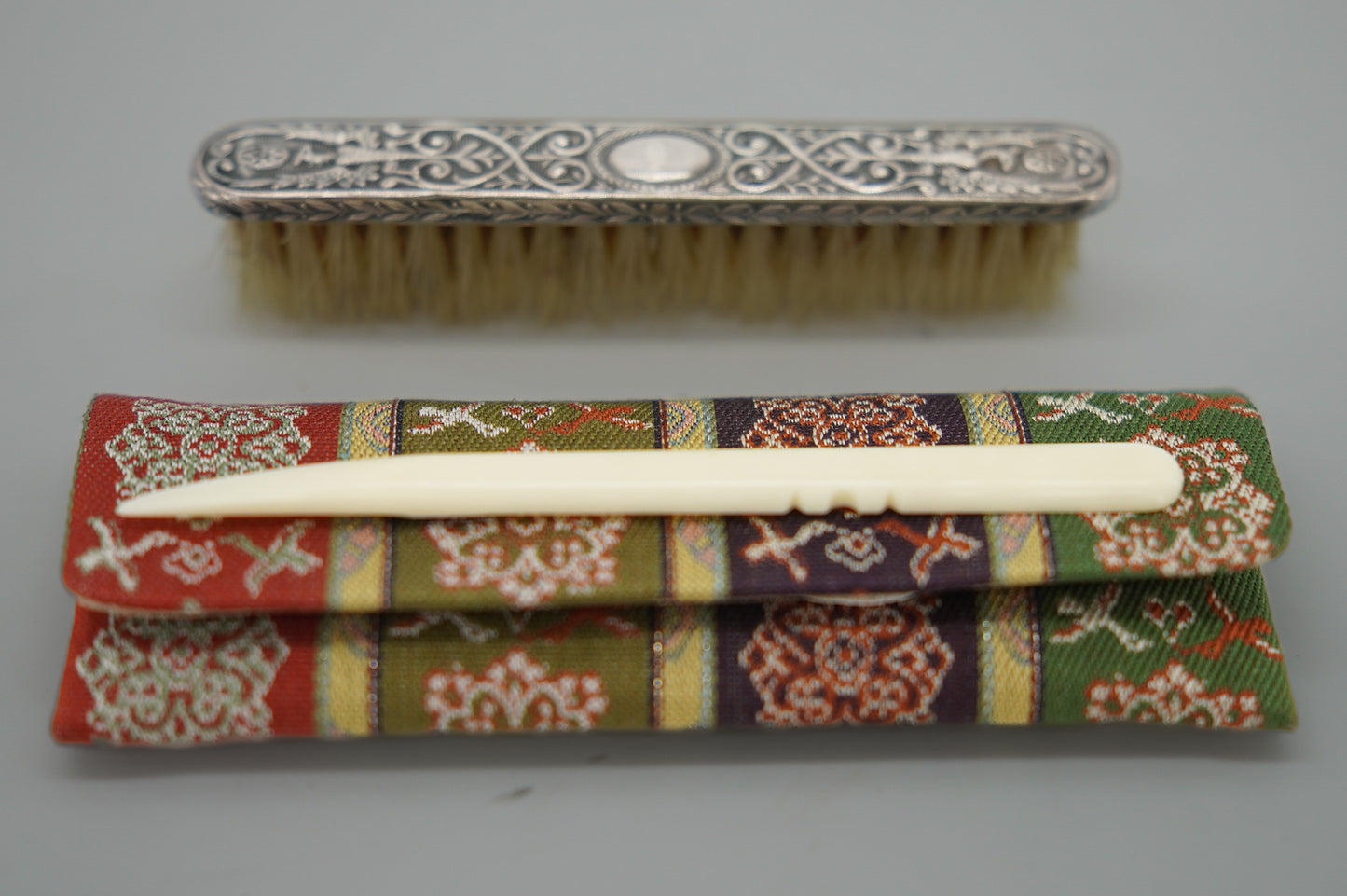 Miniature toiletry set, late 19th century