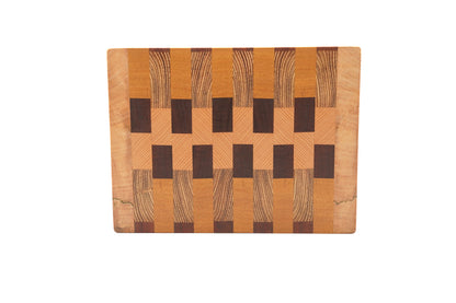 "Piano" standing timber cutting board - Unique piece