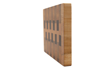 "Piano" standing timber cutting board - Unique piece
