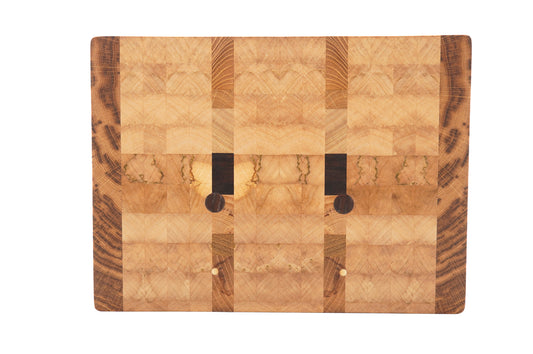 Planche "nuages" en bois debout- Pièce unique