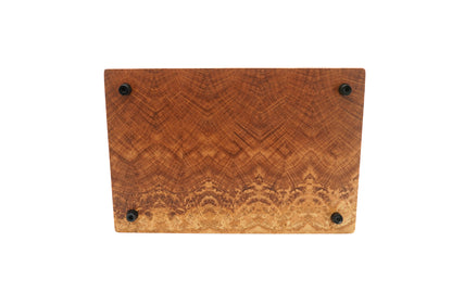"Grady" standing timber cutting board - Unique piece