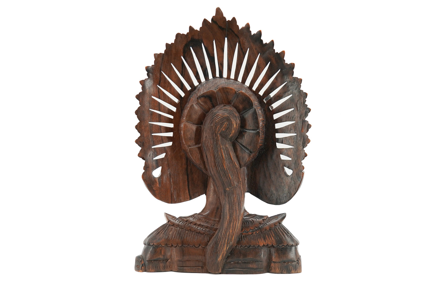 Ebony bust of a Balinese woman
