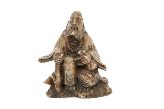 Soapstone sculpture of a sage