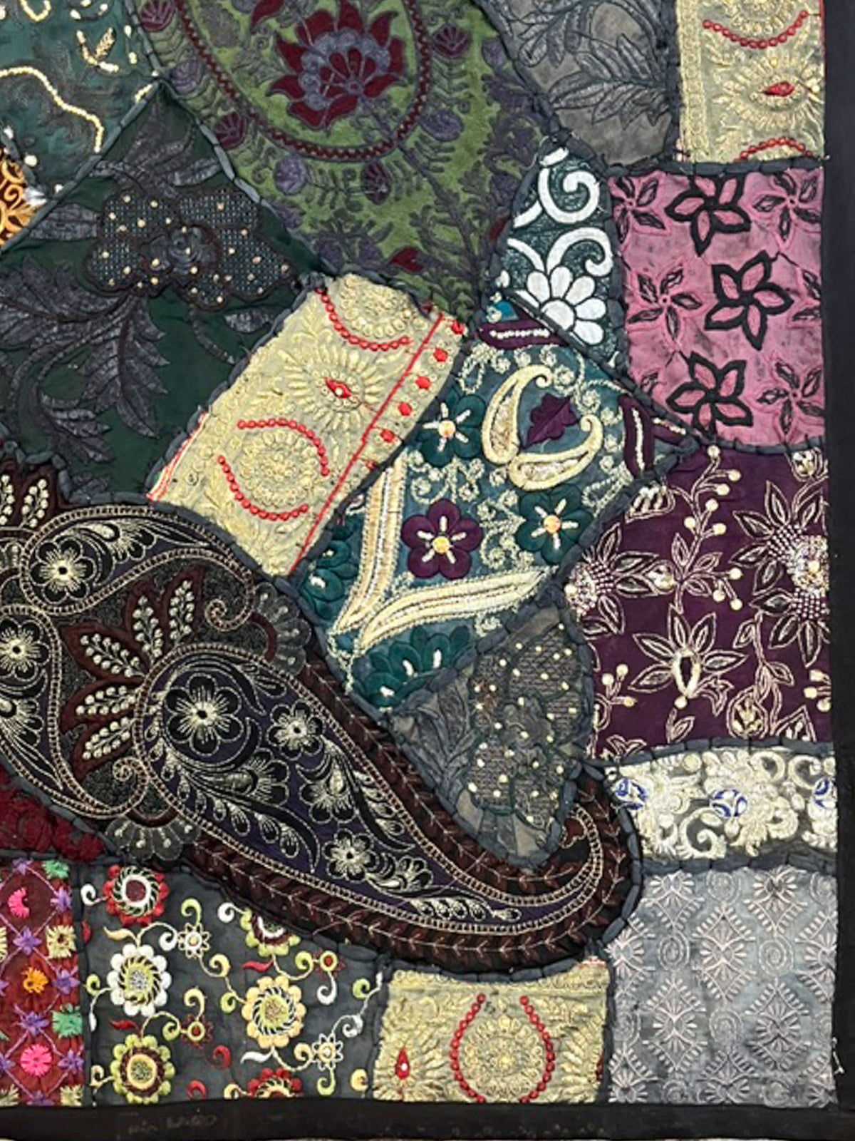 Tapis patchwork du Rajasthan