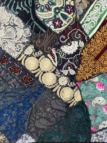 Tapis patchwork du Rajasthan