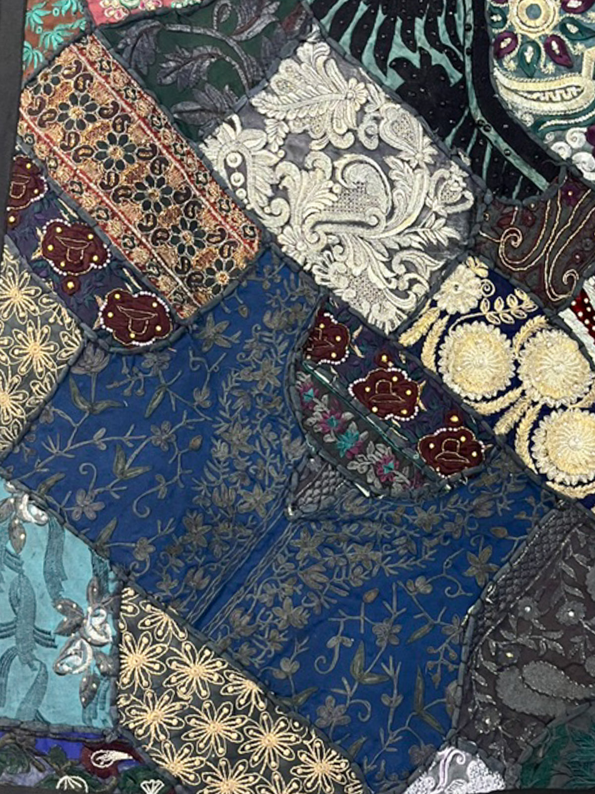 Tapis patchwork du Rajasthan