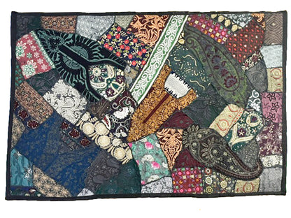 Tapis patchwork du Rajasthan