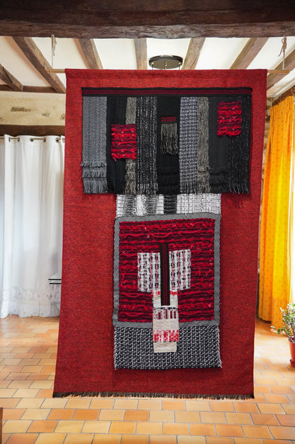Tapisserie Kimono de Pascale Goudin-Brisset - Pièce Unique