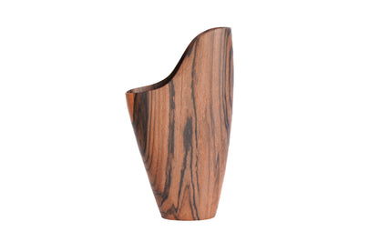 Vase Calista Ebène Rouge XL - Pièce Unique
