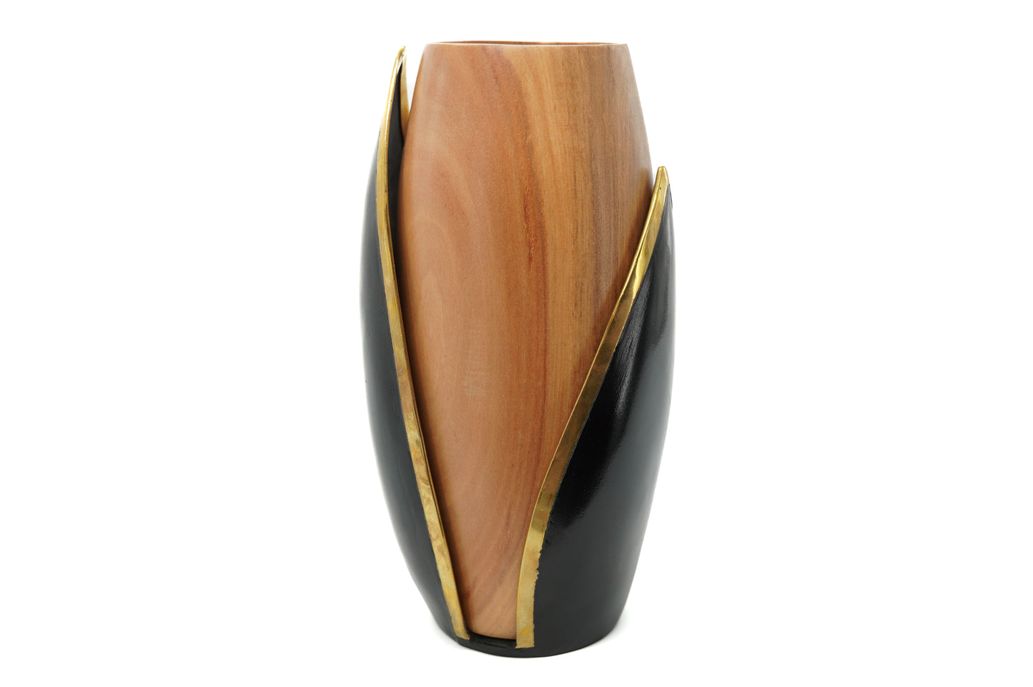 Tulip vase in Sohihy wood - Unique piece