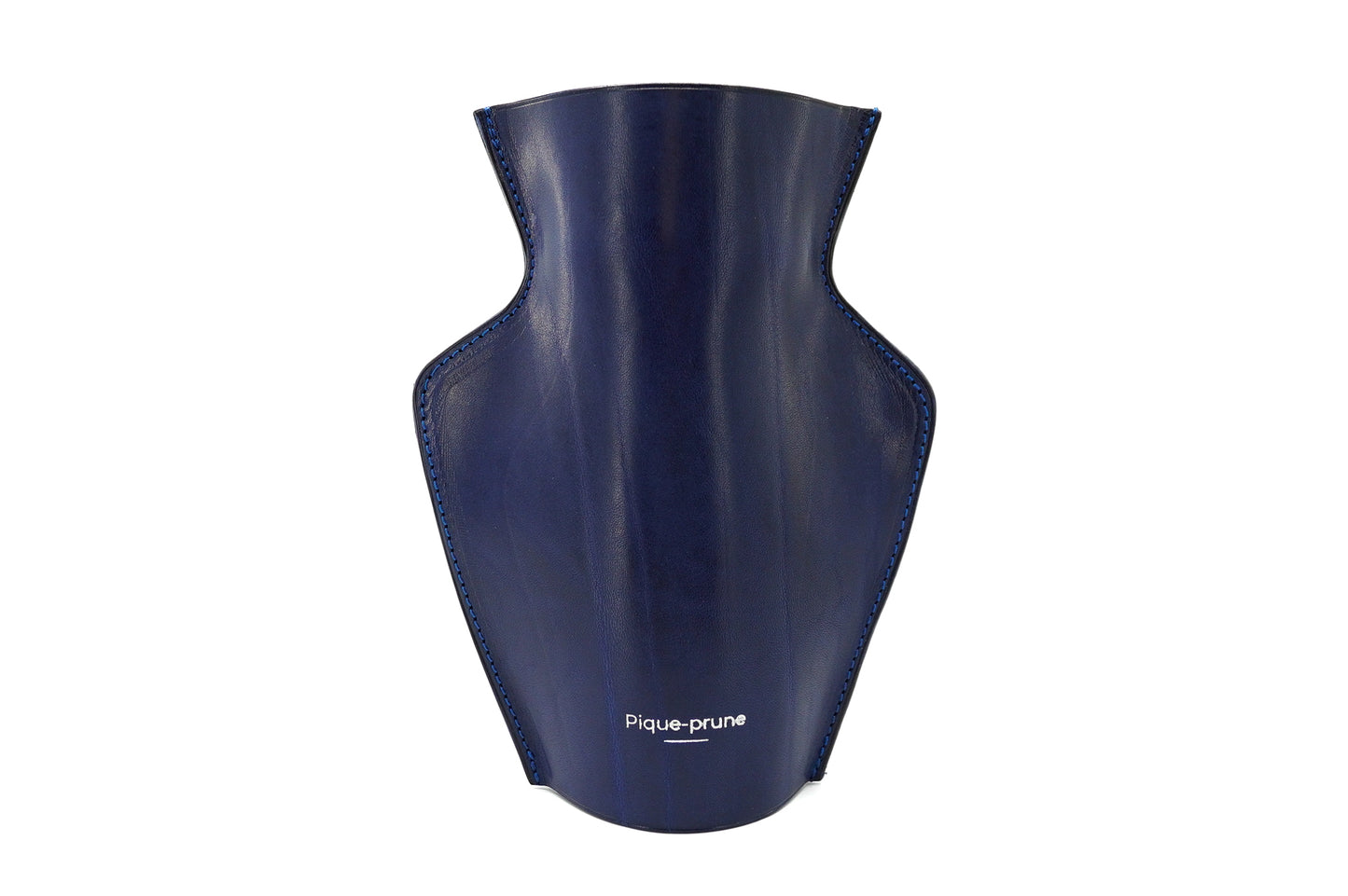 Cache-vase en cuir Bleu - Série limitée