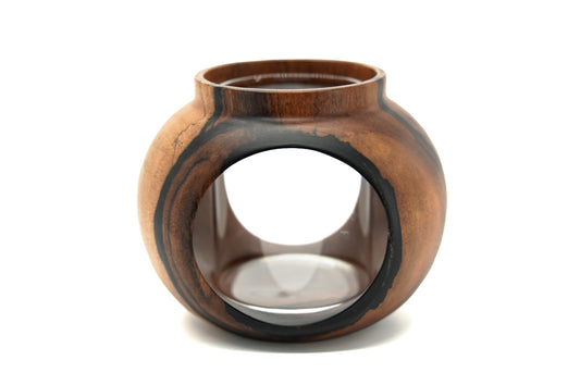 Konglor Red Ebony Vase - Unique Piece