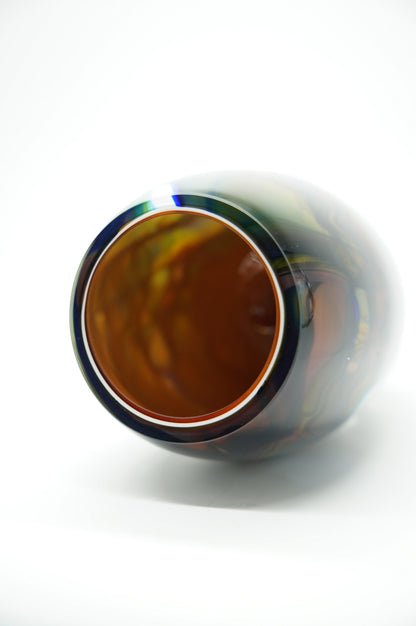 Murano blown glass vase