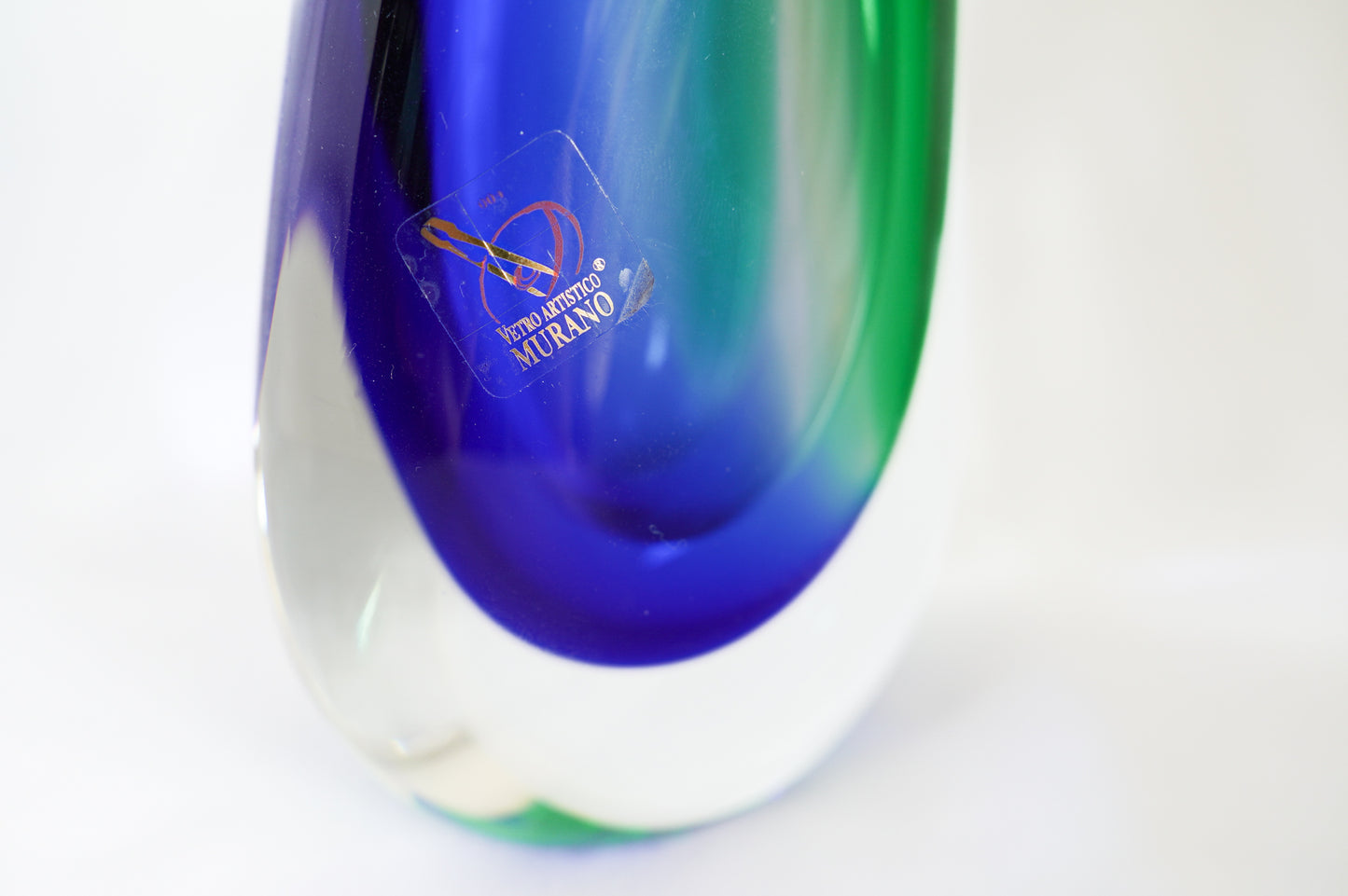 Vase en verre de Murano